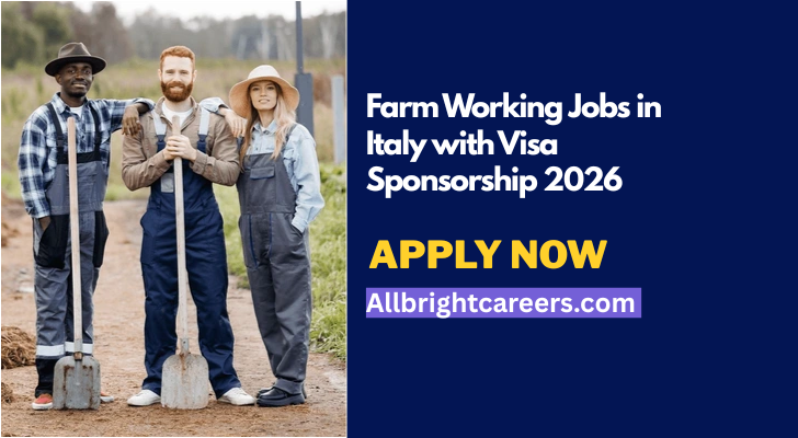 Farm Working Jobs in Italy with Visa Sponsorship 2026